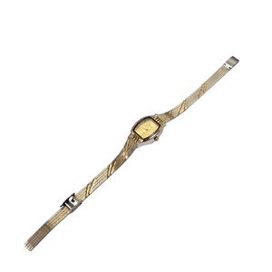 Vintage Citizen Quartz Women’s Two Tone Dress Watch – Gold Dial